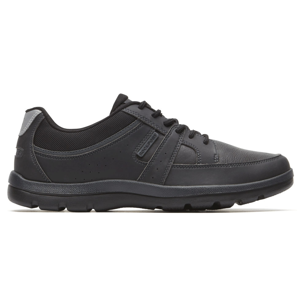 Rockport Joggesko Herre Svart - Get Your Kicks Blucher - UGYI34216